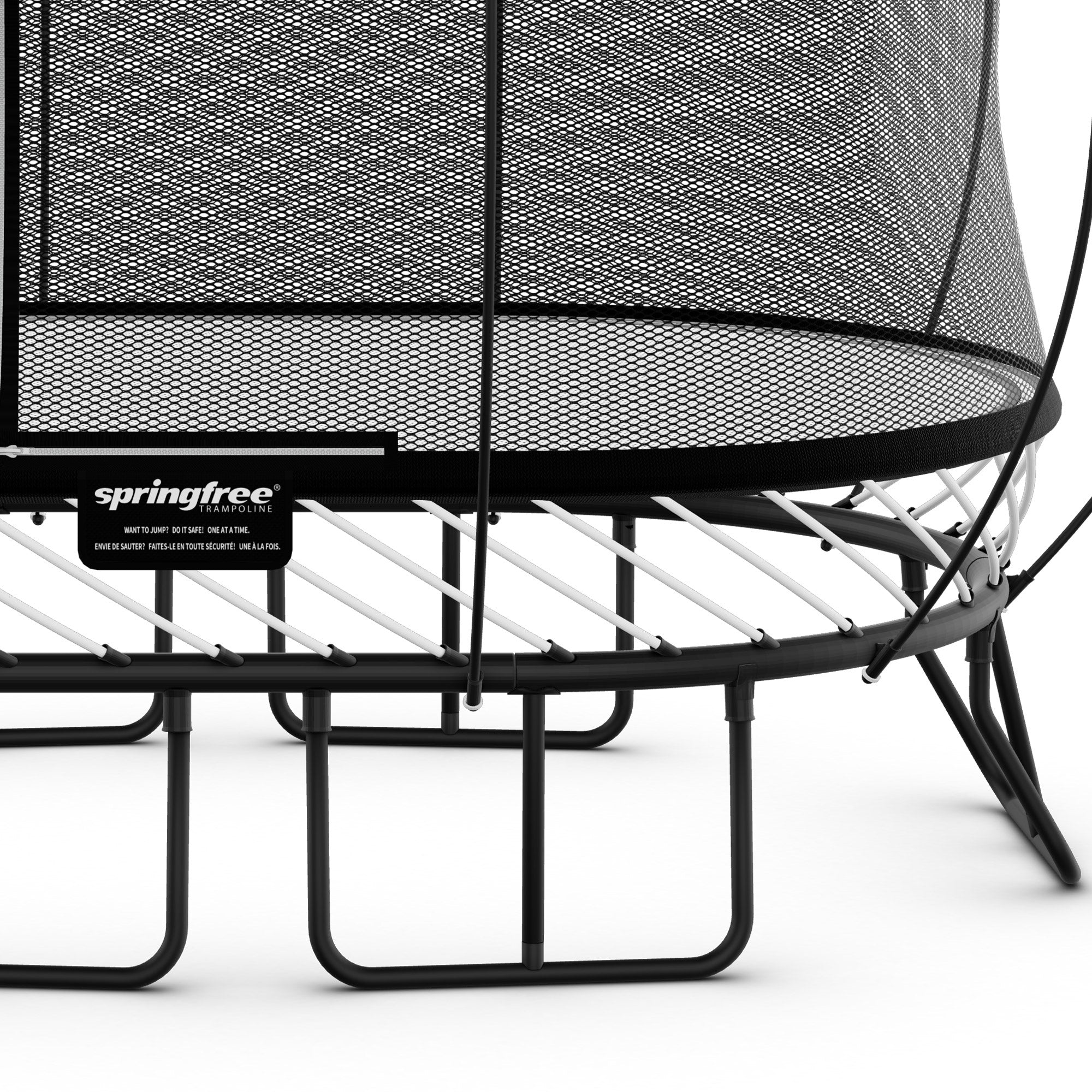 Springfree 6' x 9' Backyard Oval Trampoline w/ FlexiNet and Soft Edge (Open Box) - VMInnovations