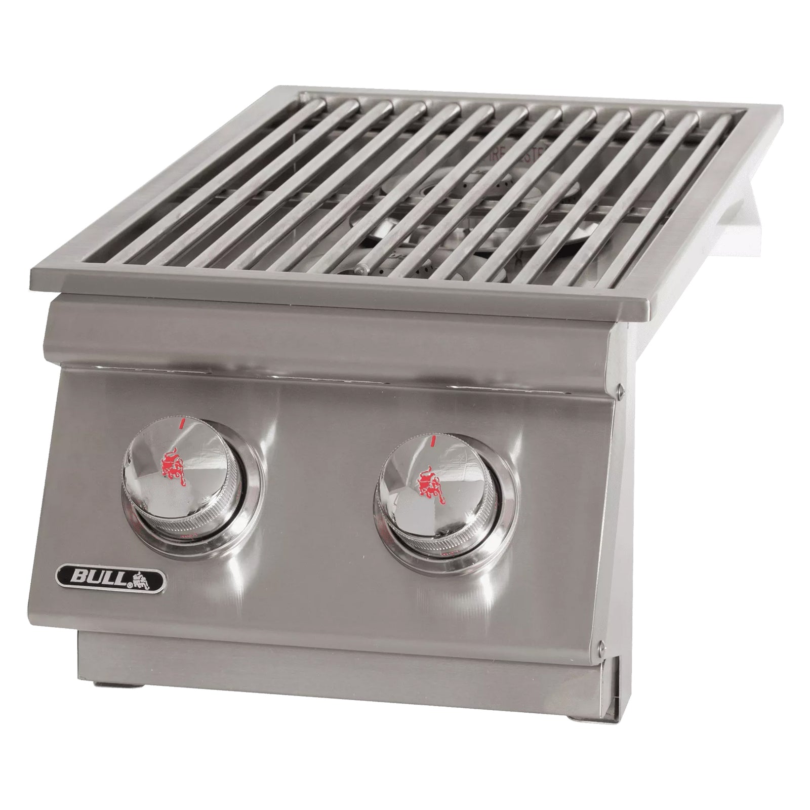 Bull Outdoor Products 22,000 BTUs Slide In Stainless Steel Double Side Burner - VMInnovations
