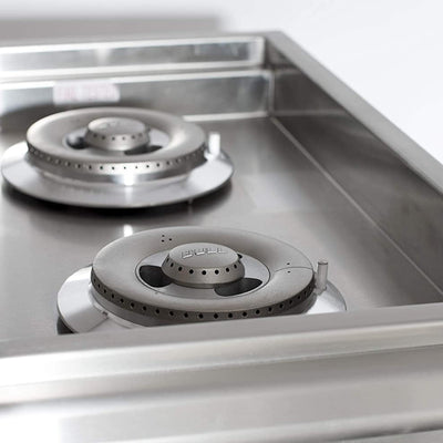 Bull 22,000 BTUs Slide In Stainless Steel Double Side Burner (Open Box)