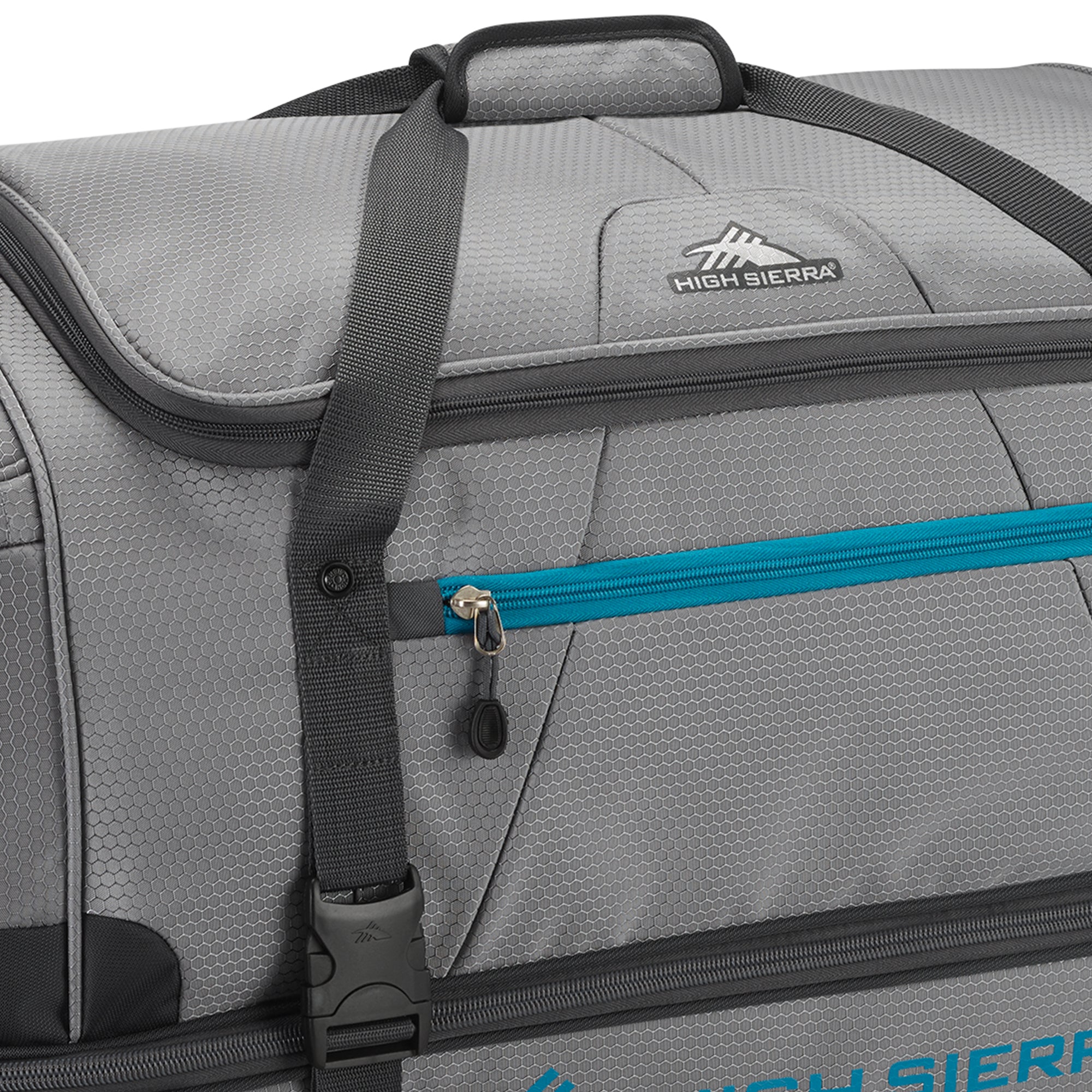 High Sierra Fairlead 34 Inch Drop Bottom Wheeled Duffel Bag Luggage (Open Box) - VMInnovations