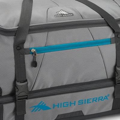 High Sierra Fairlead 34" Drop Bottom Wheeled Duffel Bag Traveling Luggage (Used) - VMInnovations
