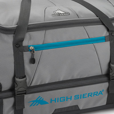 High Sierra Fairlead 34 Inch Drop Bottom Wheeled Duffel Bag Luggage (Open Box)