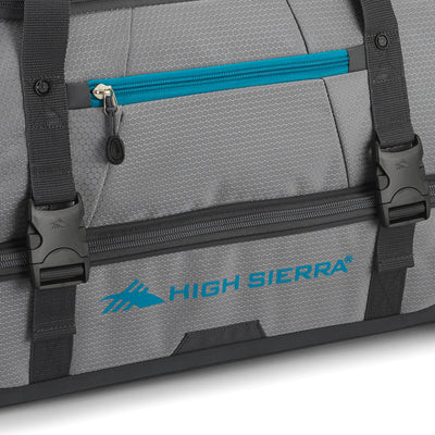 High Sierra Fairlead 28 Inch Drop Bottom Wheeled Duffel Bag Luggage (Open Box)