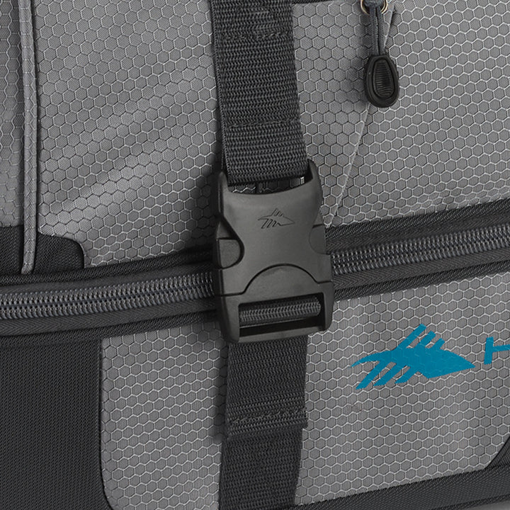 High Sierra Fairlead 28" Drop Bottom Wheeled Duffel Bag Traveling Luggage (Used) - VMInnovations