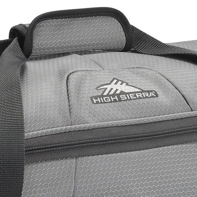 High Sierra Fairlead 22 Inch Drop Bottom Wheeled Duffel Bag Traveling Luggage