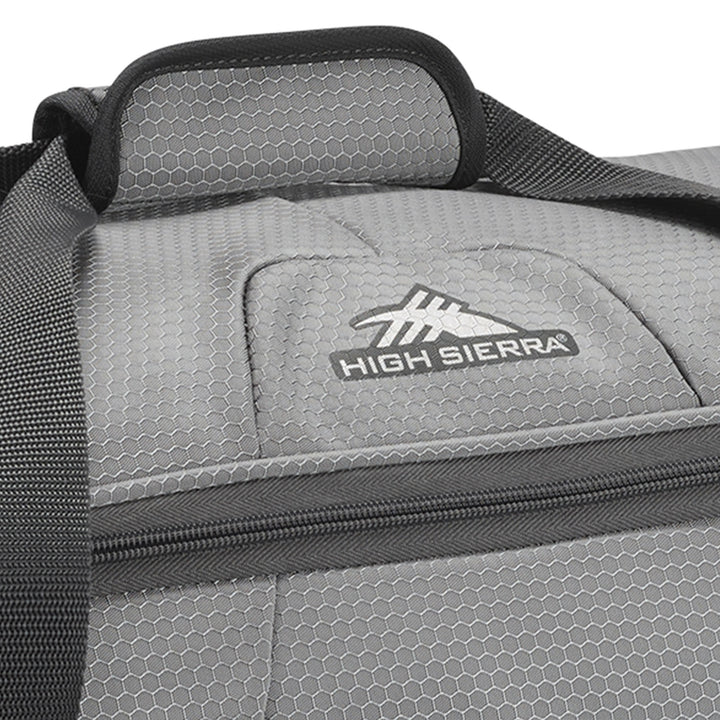 High Sierra Fairlead 22" Drop Bottom Wheeled Duffel Bag Traveling Luggage (Used) - VMInnovations