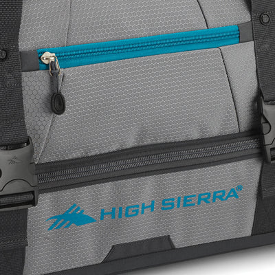 High Sierra Fairlead 22" Drop Bottom Wheeled Duffel Bag Traveling Luggage (Used)