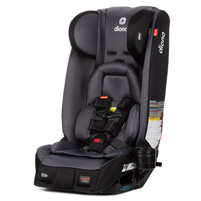 Diono Radian 3RXT Slim Fit 3 Across All-In-One Convertible Car Seat, Gray Stone - VMInnovations