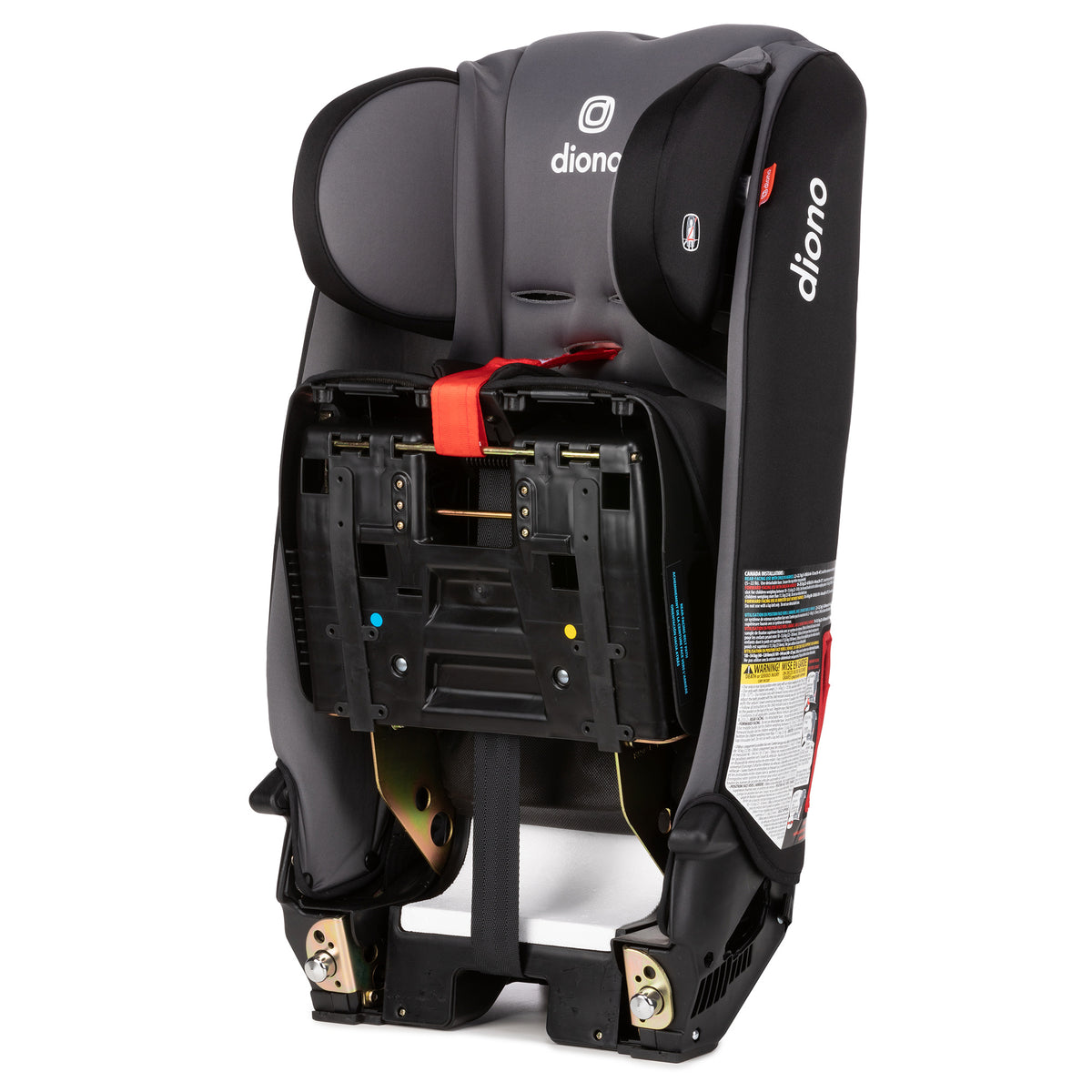 Diono Radian 3RXT Slim Fit 3 Across All-In-One Convertible Car Seat, Gray Pebble - VMInnovations