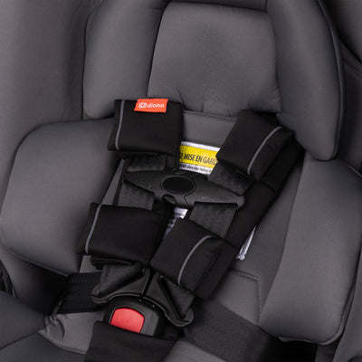 Diono Radian 3RXT Slim Fit 3 Across All-In-One Convertible Car Seat, Gray Pebble - VMInnovations