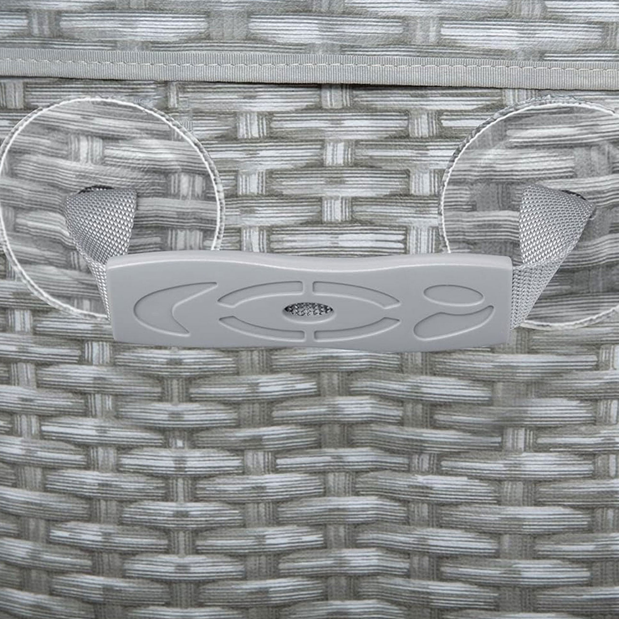Bestway SaluSpa Honolulu AirJet Hot Tub with EnergySense Cover, Grey (For Parts) - VMInnovations
