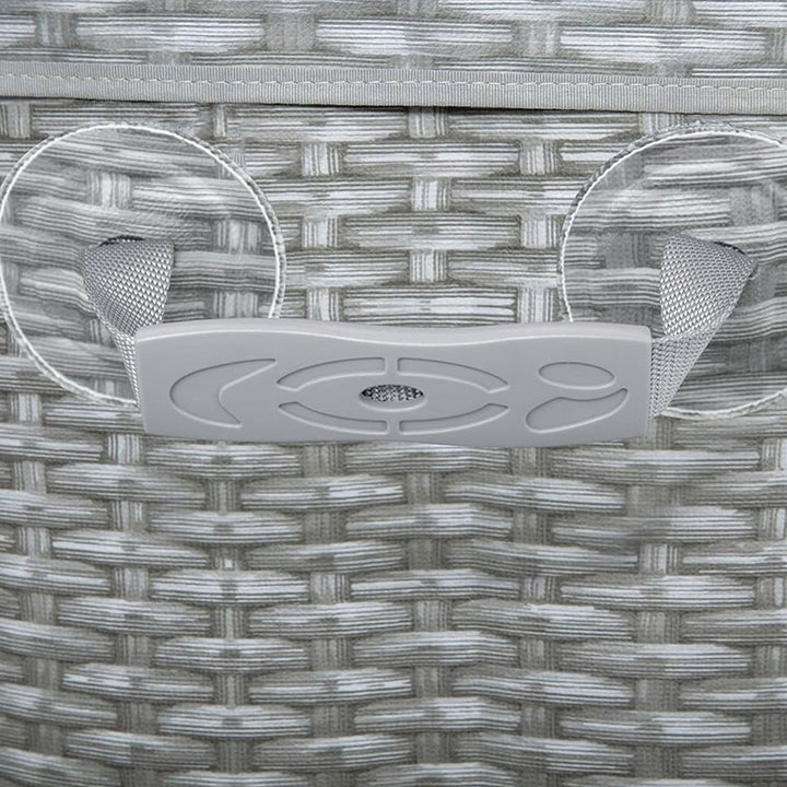 Bestway SaluSpa Honolulu AirJet Hot Tub w/EnergySense Cover, Grey (Open Box)