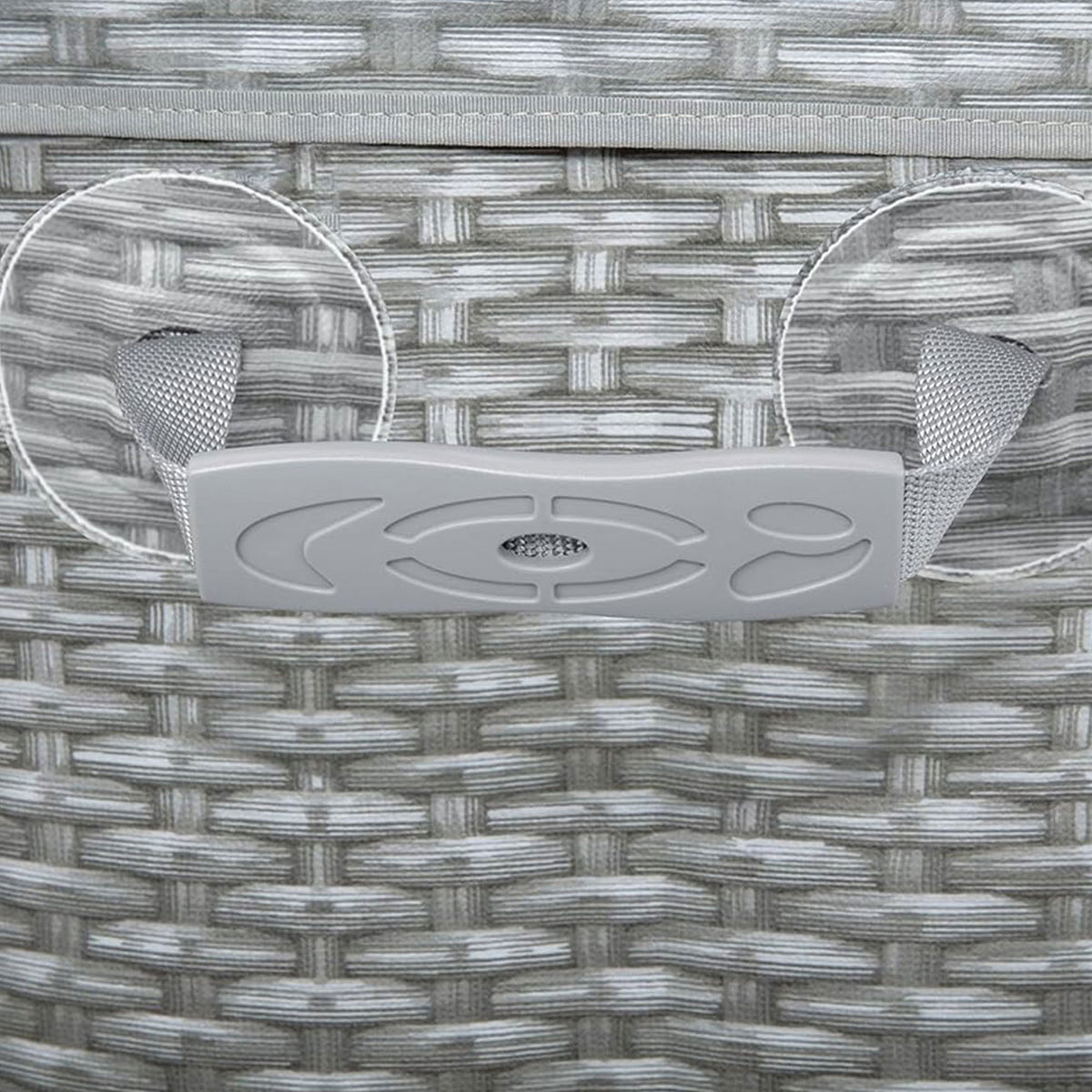Bestway SaluSpa Honolulu AirJet Hot Tub w/EnergySense Cover, Grey (Open Box)