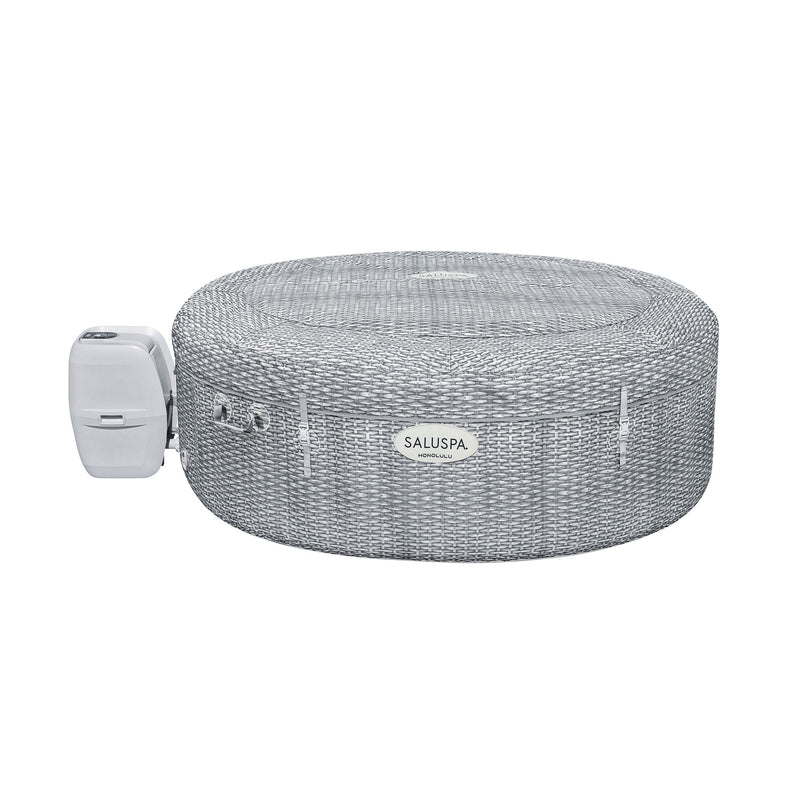 Bestway SaluSpa Honolulu AirJet Hot Tub with EnergySense Cover, Grey (For Parts)