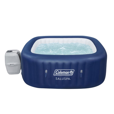 Bestway Hawaii AirJet Inflatable Hot Tub with EnergySense Cover, Blue (Used) - VMInnovations