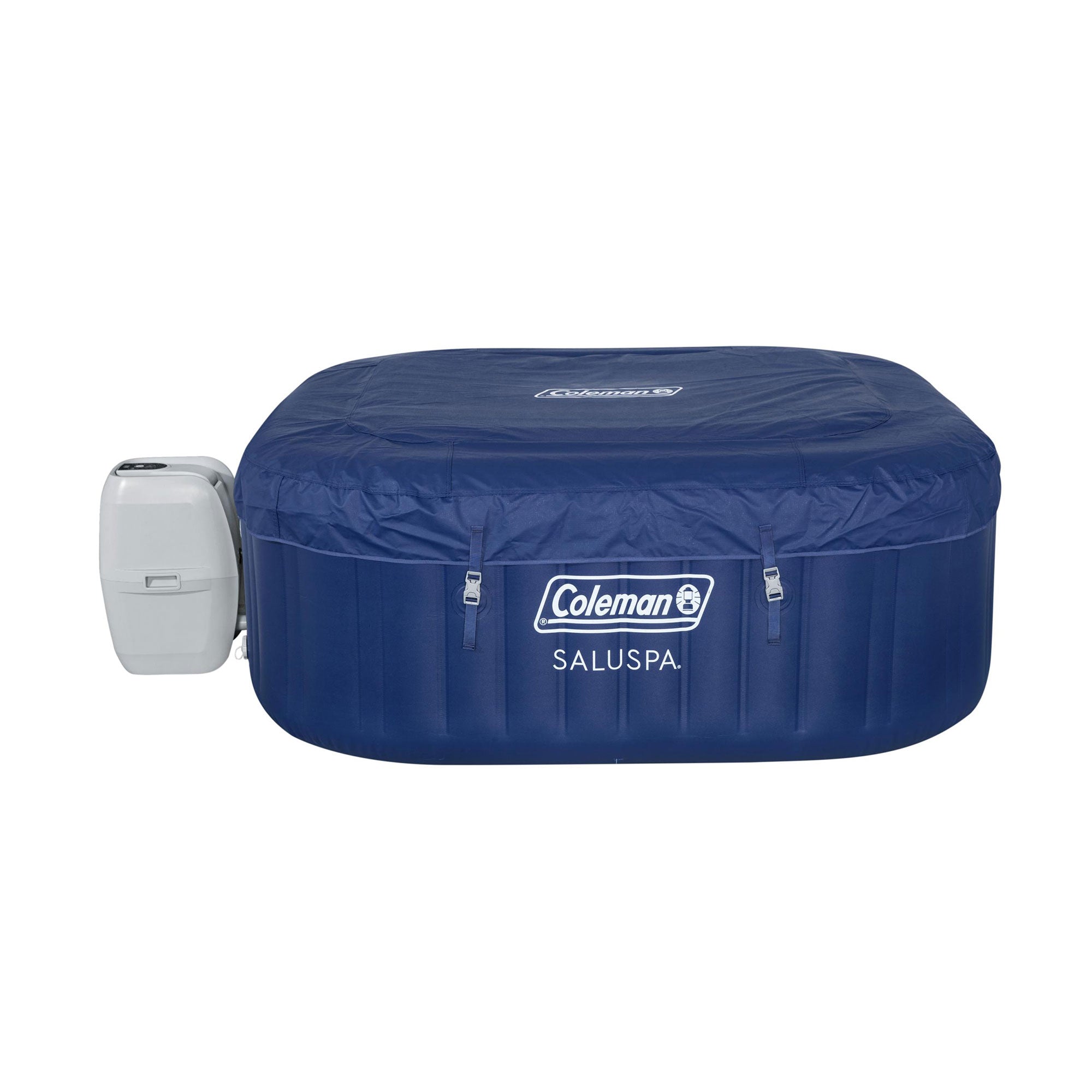 Bestway Hawaii AirJet Inflatable Hot Tub with EnergySense Cover, Blue (Used) - VMInnovations