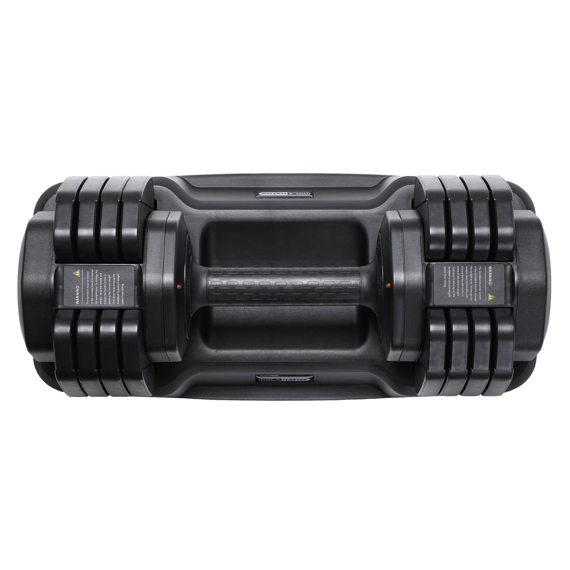 HolaHatha 5-in-1 Adjustable 15-55lb Dumbbell Home Gym Workout Equipment, Single - VMInnovations