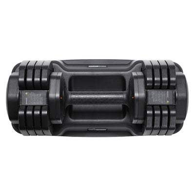 HolaHatha 5-in-1 Adjustable 15-55lb Dumbbell Home Gym Workout Equipment, Single - VMInnovations