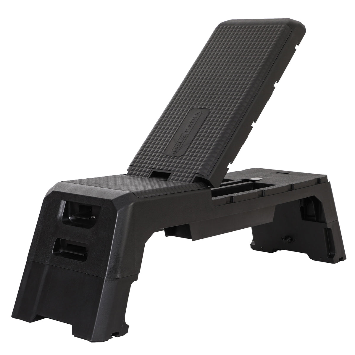 HolaHatha Multifunctional Fitness Aerobic Deck w/Internal Storage(Open Box)