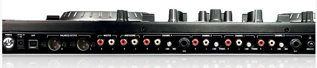 NUMARK NS6 4-Channel Digital DJ Midi Controller & Mixer - (Slight Use)