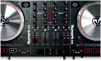 NUMARK NS6 4-Channel Digital DJ Midi Controller & Mixer - (Slight Use)
