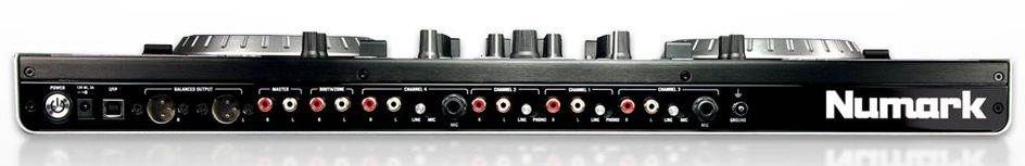 NUMARK NS6 4-Channel Digital DJ Midi Controller & Mixer - (Slight Use)