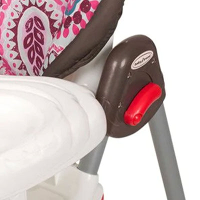 Baby Trend Sit-Right Compact Freestanding Foldable High Chair, Paisley (Used)