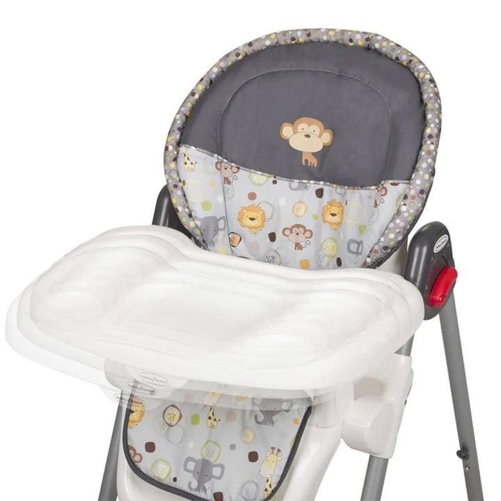 Baby Trend Sit-Right Compact Freestanding Foldable High Chair,Bobble Heads(Used)