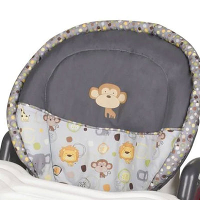 Baby Trend Sit-Right Compact Freestanding Foldable High Chair, Bobble Heads - VMInnovations