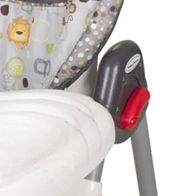 Baby Trend Sit-Right Compact Freestanding Foldable High Chair, Bobble Heads - VMInnovations