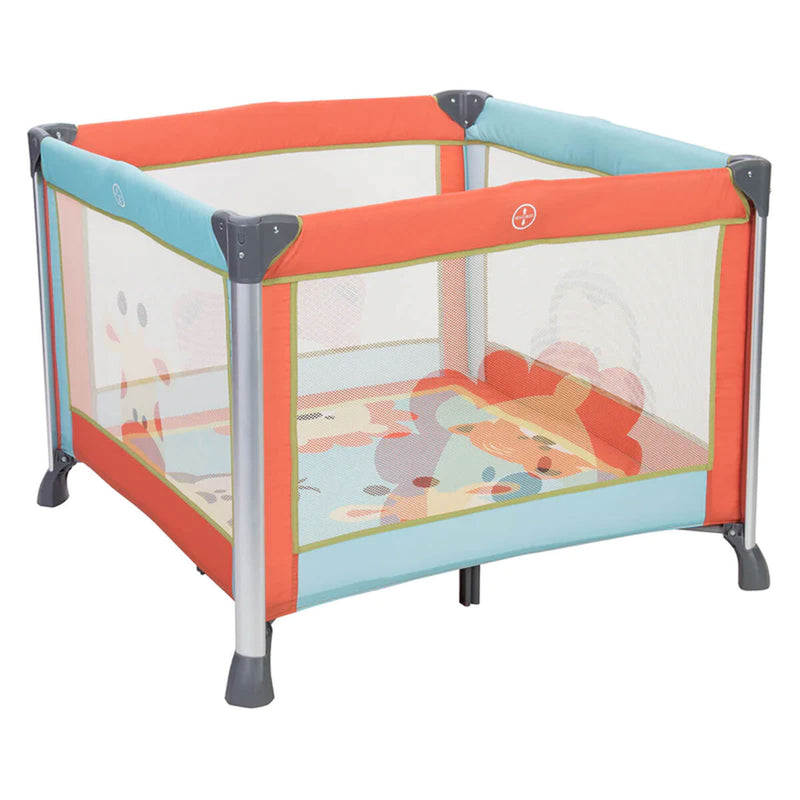 Baby Trend Kid Cube Home Nursery Padded Play or Nap Center, Peek-a-Boo Pals