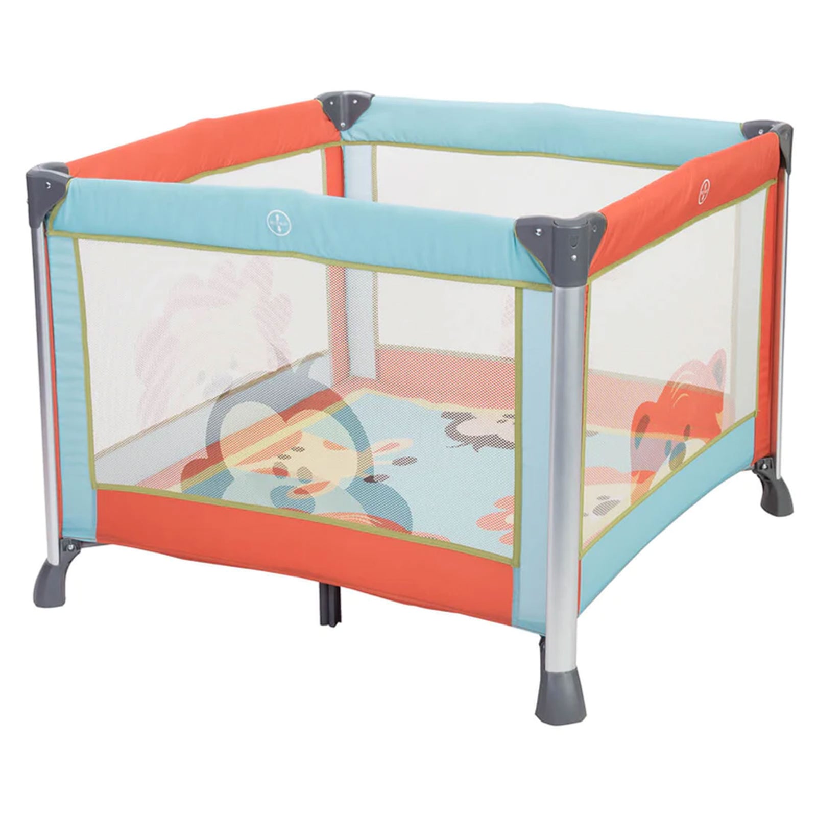 Baby Trend Kid Cube Home Nursery Padded Play or Nap Center, Peek-a-Boo Pals - VMInnovations