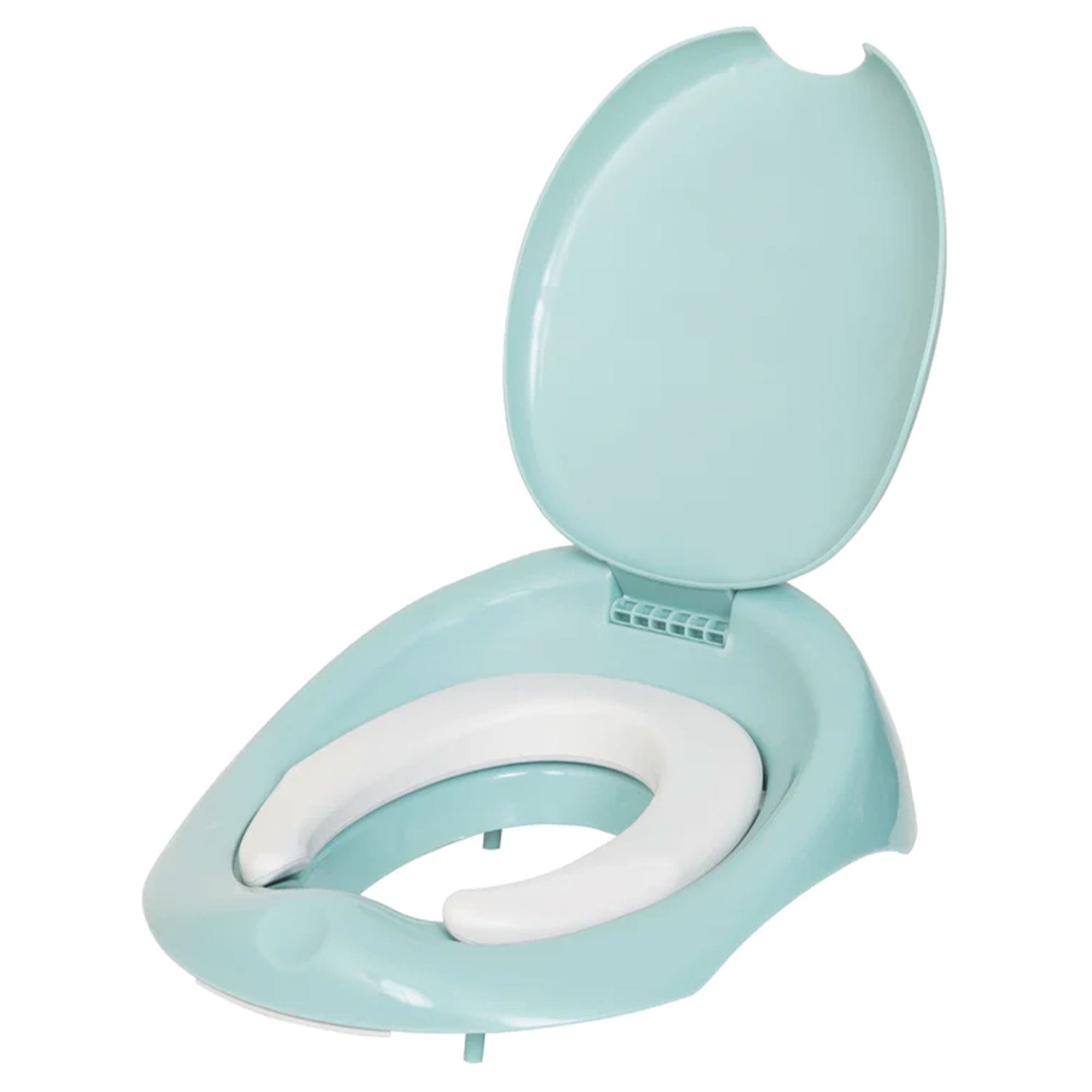 Baby Trend 3-in-1 Portable Potty Seat with Lid and Step Stool, Green (Open Box)