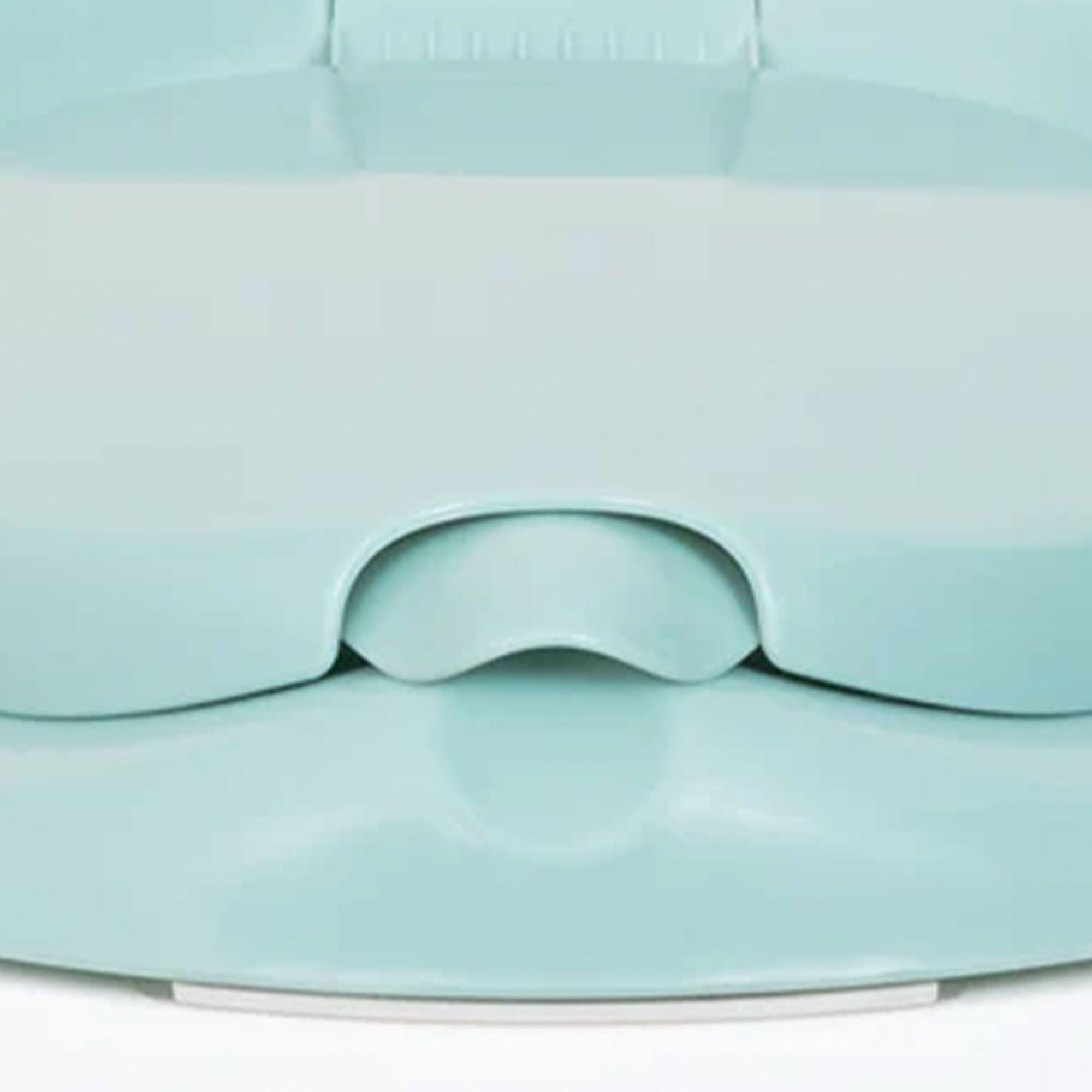 Baby Trend 3-in-1 Portable Potty Seat with Lid and Step Stool, Green (Open Box)