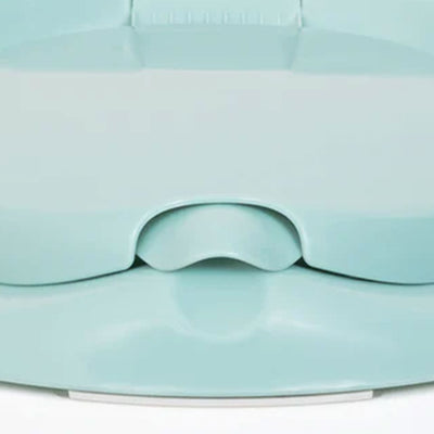 Baby Trend 3-in-1 Portable Potty Seat with Lid and Step Stool, Green (Open Box)
