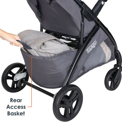 Tango Lightweight Foldable Stroller with Dual Suspension, Blue Mist (Open Box) - VMInnovations