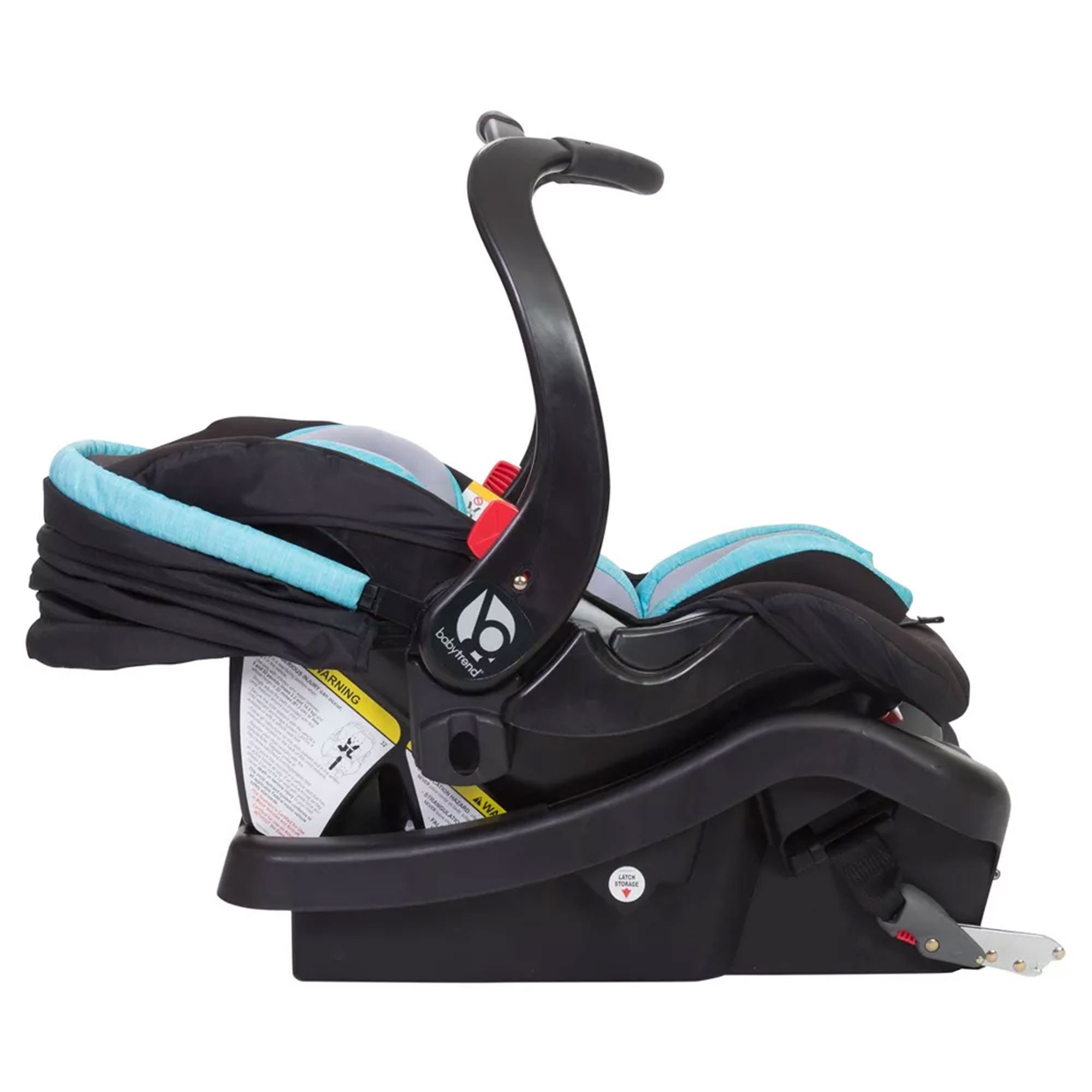 Baby Trend Secure Snap Gear 35 Infant Car Seat with 3 Panel Canopy, Purest Blue - VMInnovations