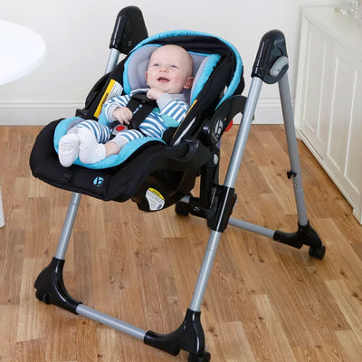 Baby Trend Secure Snap Gear 35 Infant Car Seat with 3 Panel Canopy, Purest Blue - VMInnovations