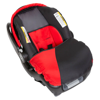 Baby Trend Ally Newborn Baby Infant Car Seat Travel System with Cover, Mars Red - VMInnovations