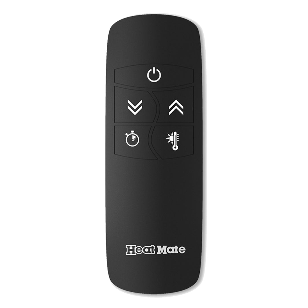 Sengoku Weatherproof Graphite Patio Heater w/Stand & Remote, Silver (Used) - VMInnovations