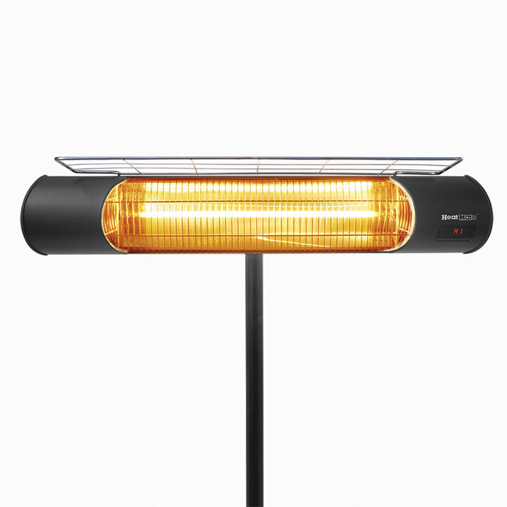 Sengoku HeatMate Weatherproof Patio Heater with Stand and Remote, Black (Used) - VMInnovations