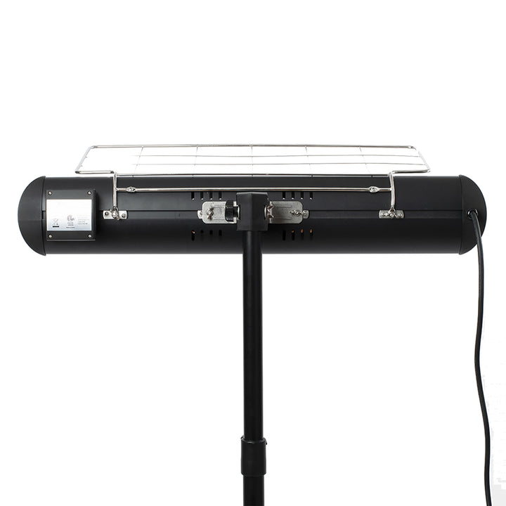 Sengoku Weatherproof Graphite Patio Heater with Stand & Remote, Black(For Parts)