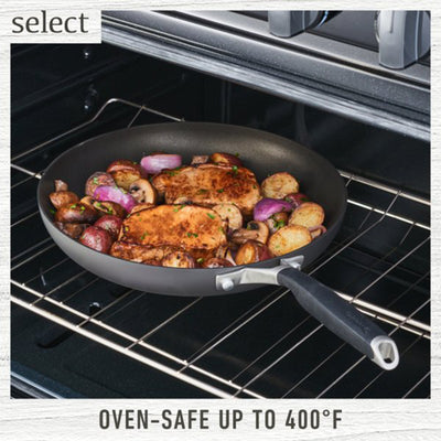 11pc Hard-Anodized Nonstick Dishwasher Safe Pots & Pans Cookware Set (Open Box) - VMInnovations