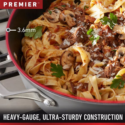 Calphalon Premier 8.5 Quart Hard Anodized Aluminum Nonstick Dutch Oven with Lid - VMInnovations
