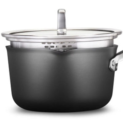 Calphalon Premier 3.5 Quart Hard-Anodized Nonstick MineralShield Sauce Pan w/Lid - VMInnovations