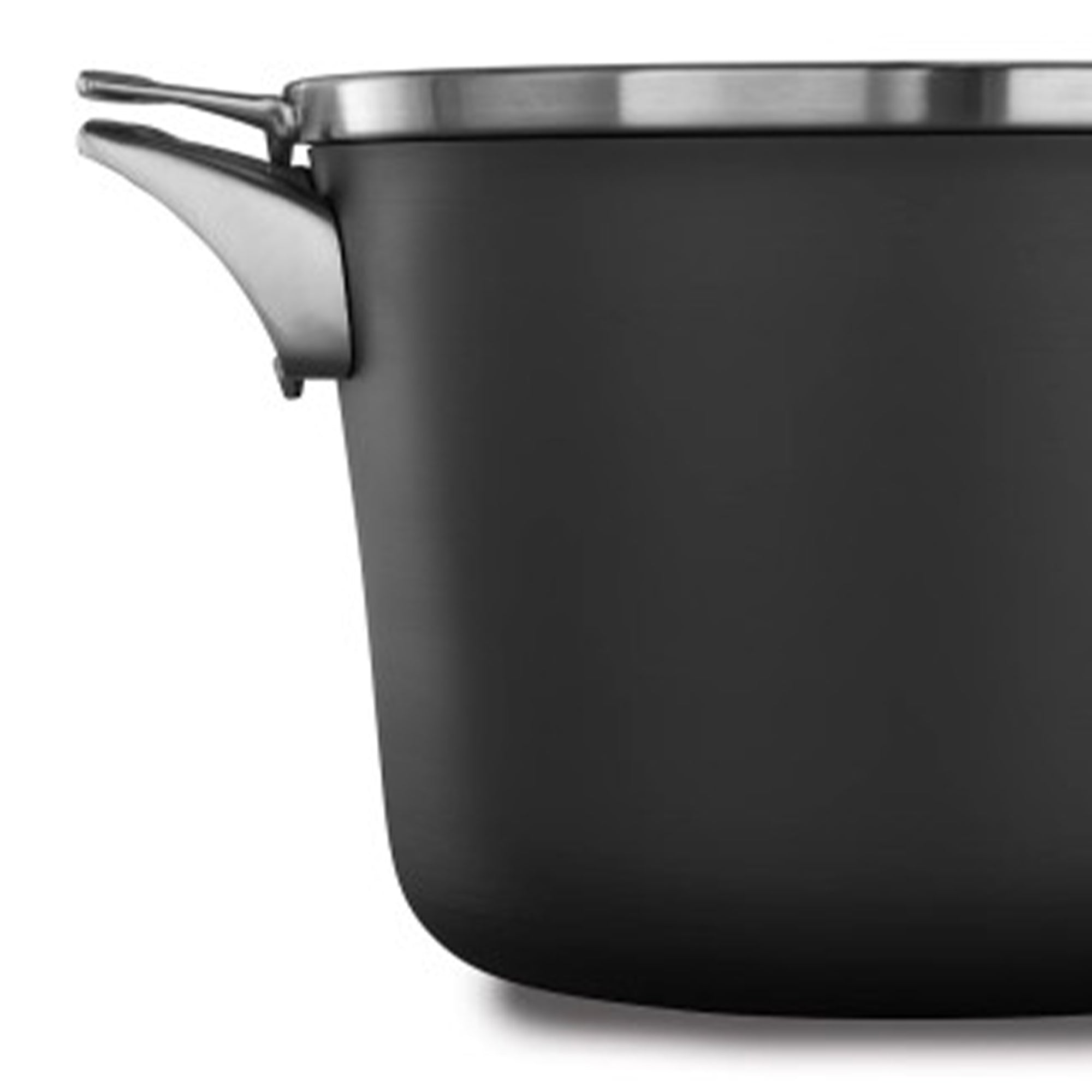 Calphalon Premier Space Saving 8 Qt Hard Anodized Nonstick Stock Pot w/Lid(Used) - VMInnovations