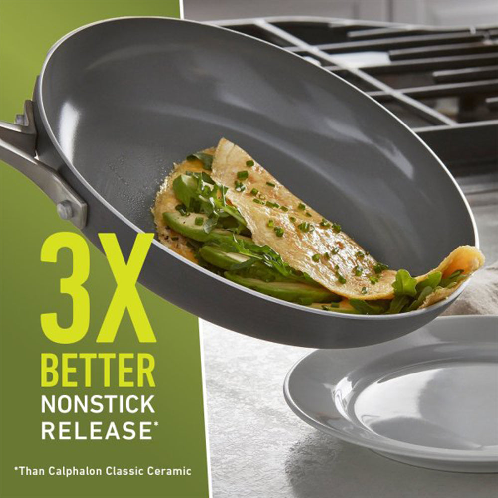 Calphalon 11pc Classic Oil Infused Ceramic Cookware Set with Stay Cool Handles - VMInnovations