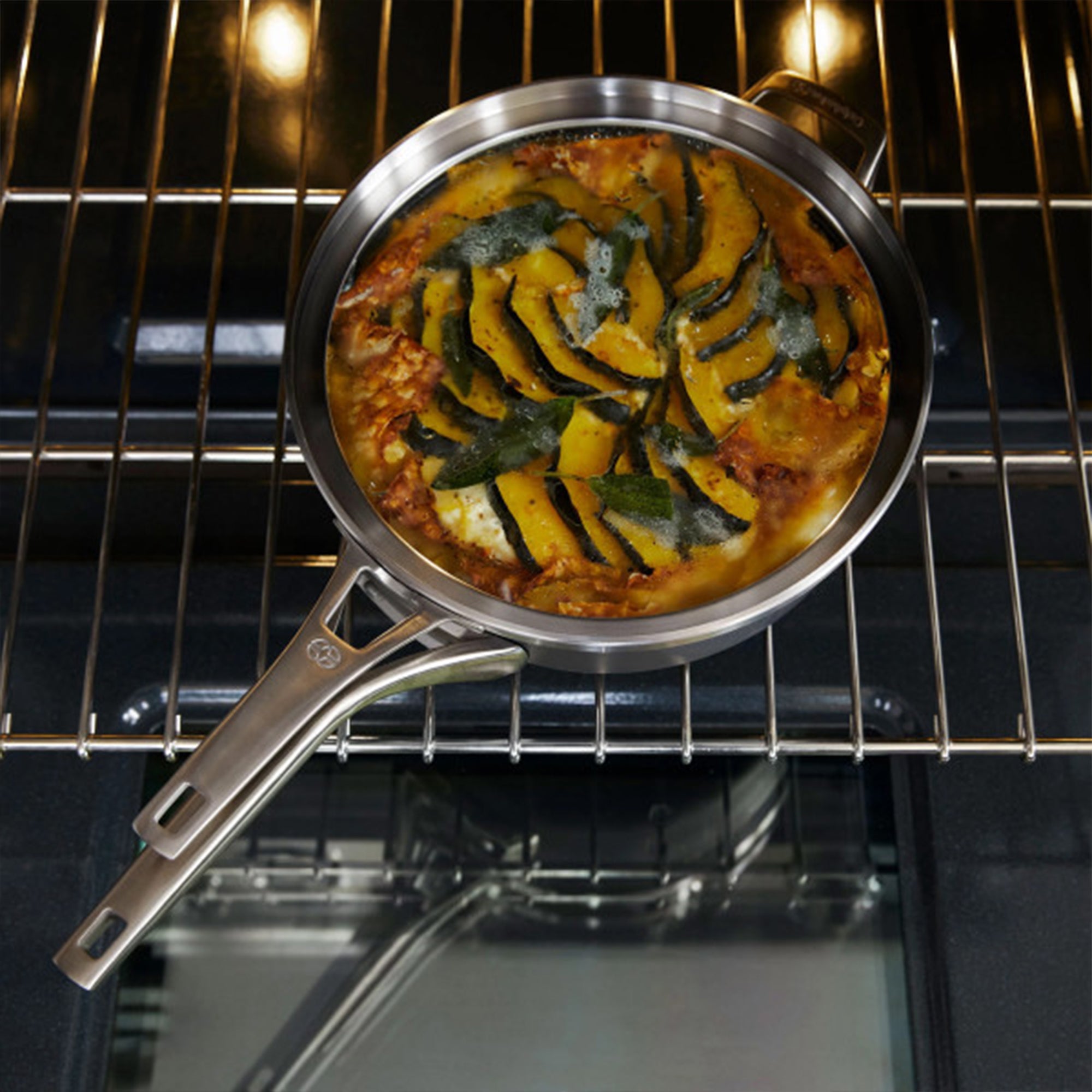 Premier Space Saving 1.5 Quart Hard Anodized Nonstick Saucepan w/Lid (Open Box) - VMInnovations