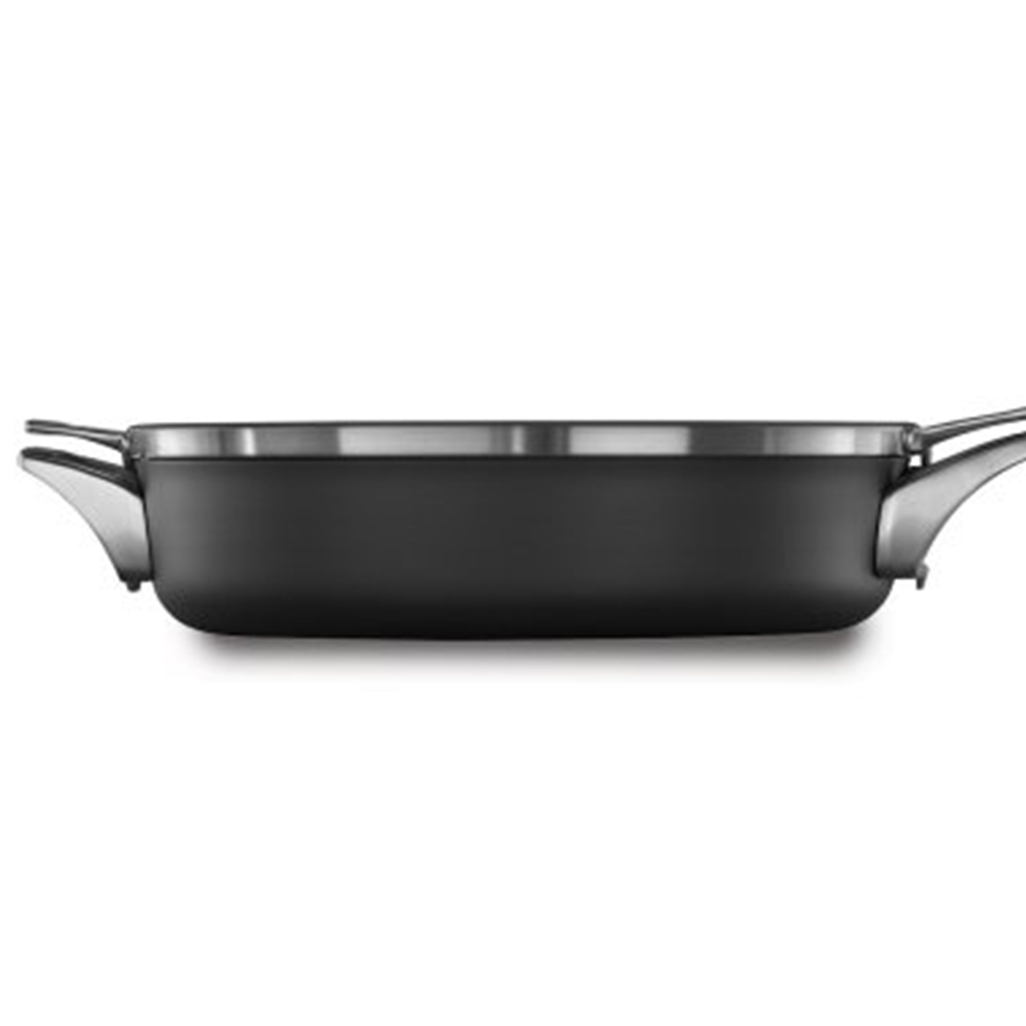 Calphalon Premier Space Saving 5 Quart Hard Anodized Nonstick Saute Pan w/Lid - VMInnovations
