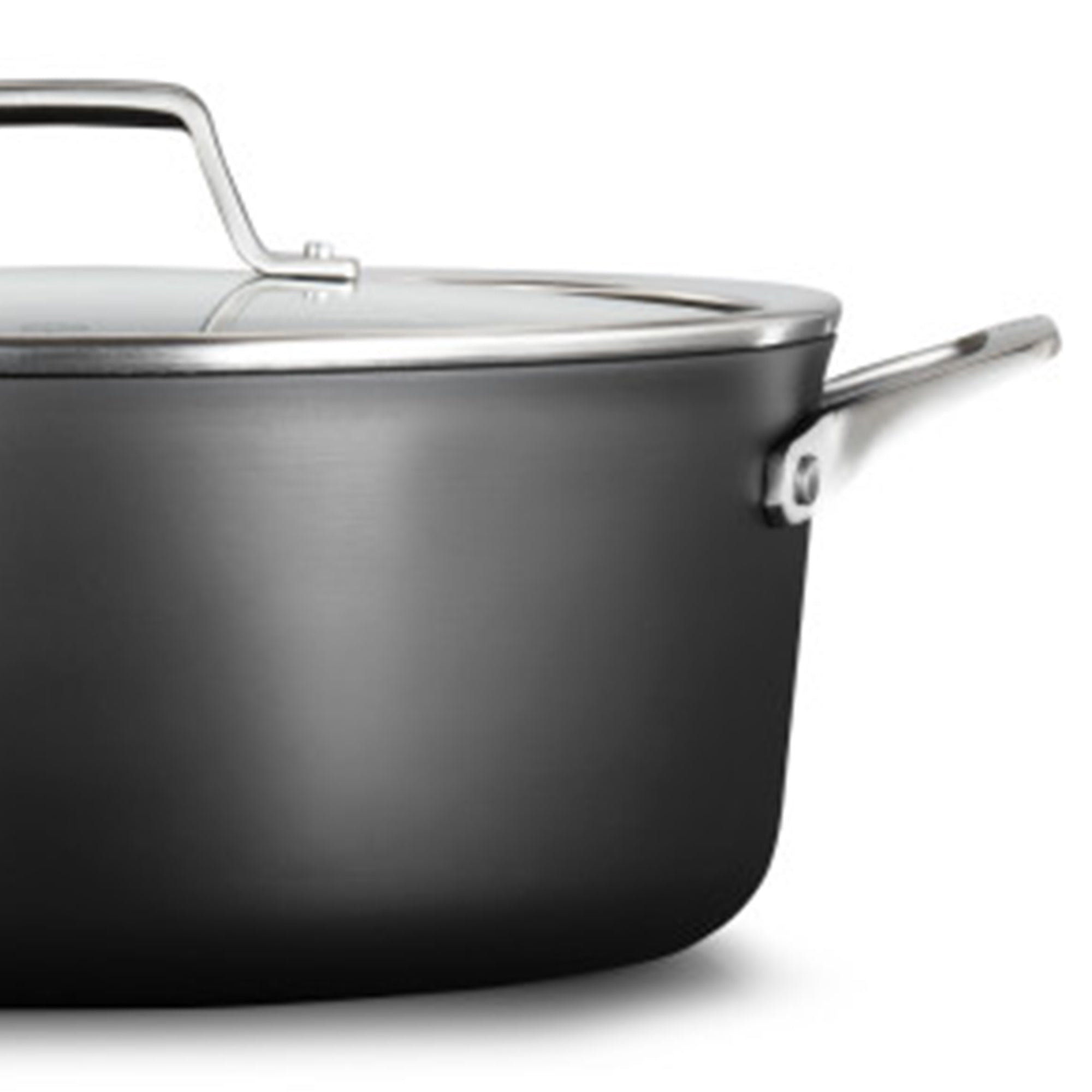 Calphalon Premier Space Saving 8.5 Quart Hard-Anodized Nonstick Dutch Oven w/Lid - VMInnovations